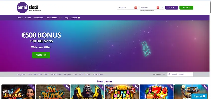 omnislots Gameplay